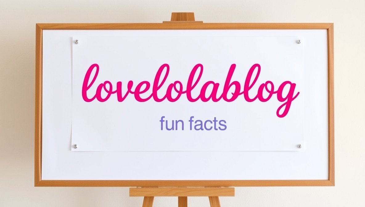lovelolablog fun facts