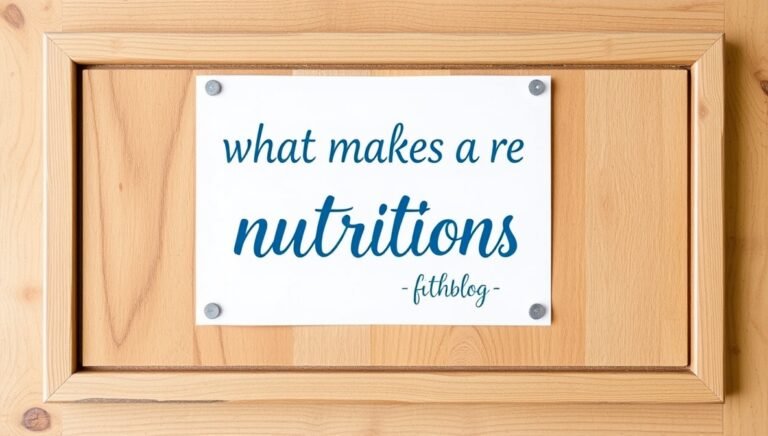 what makes a recipe nutritious fhthblog