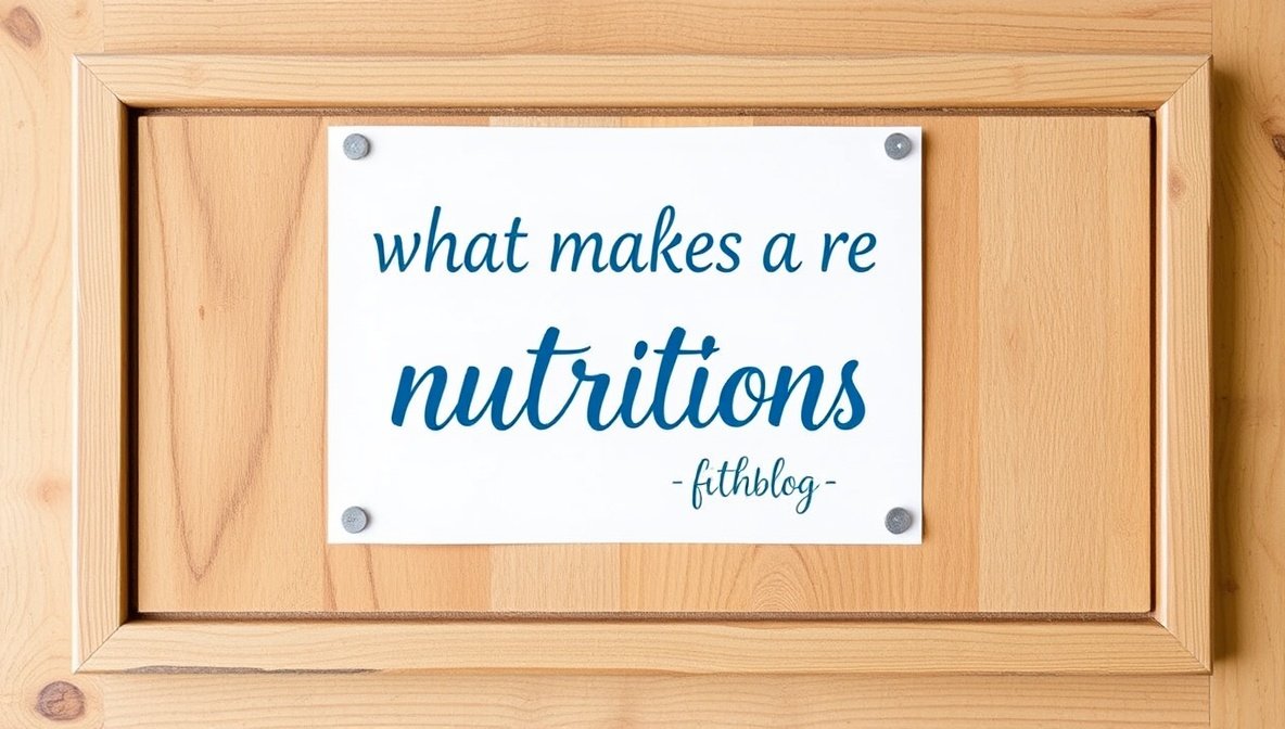 what makes a recipe nutritious fhthblog
